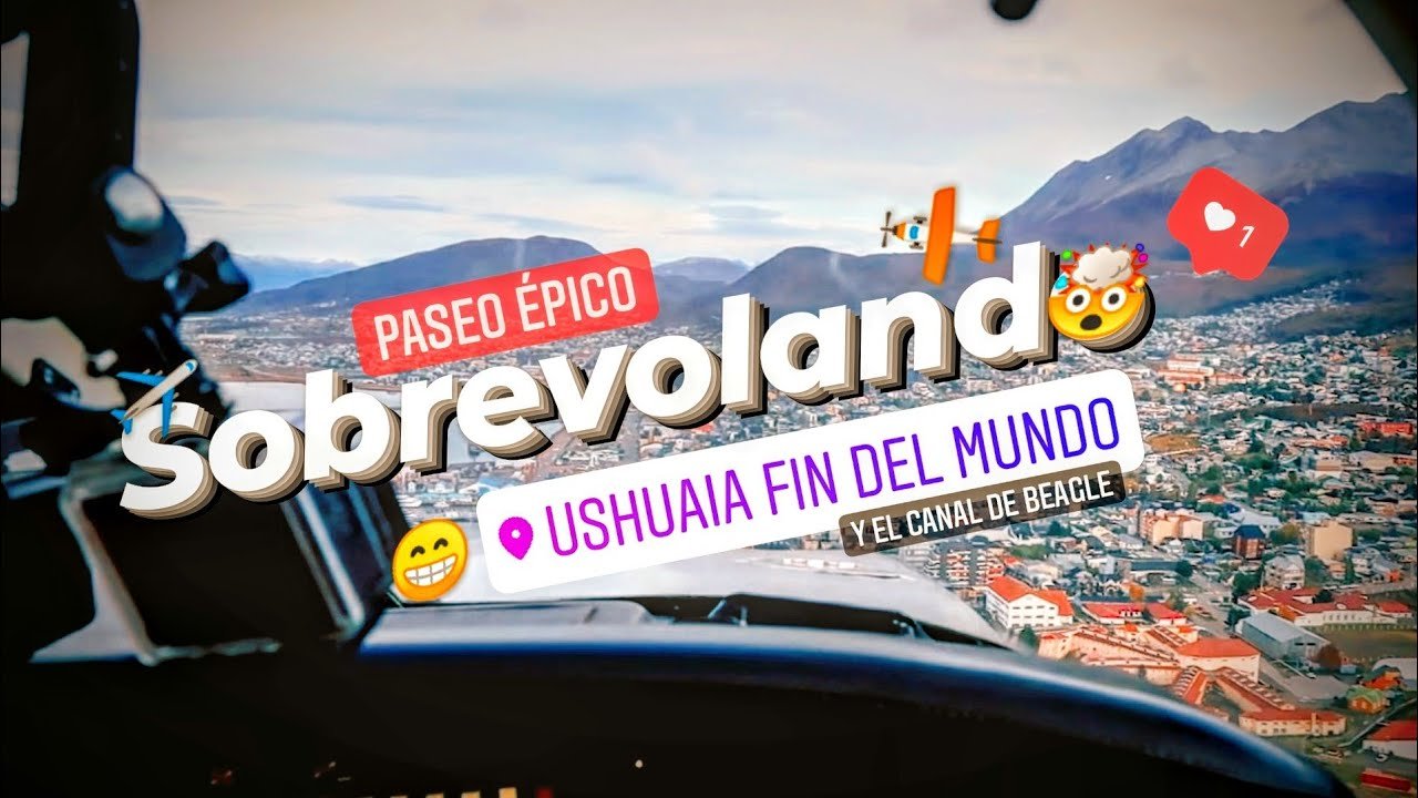 Sobrevuelo en Ushuaia: mi experiencia recorriendo el Canal de Beagle desde el aire