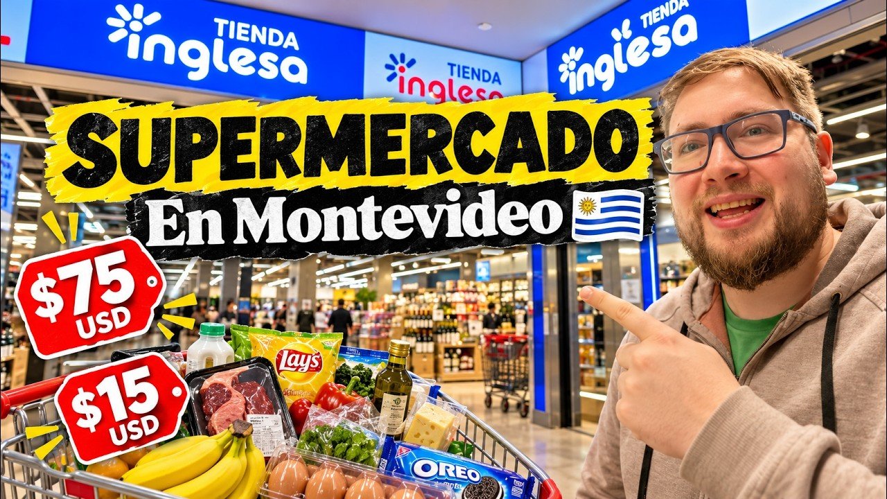 Precios en supermercado de Uruguay: ¿Qué cuesta la compra en 2026?